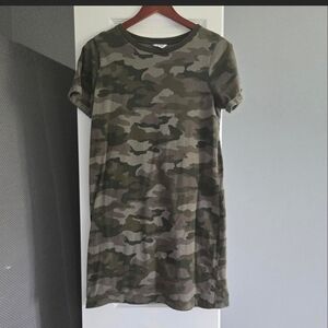 Sonoma Army Print Dress